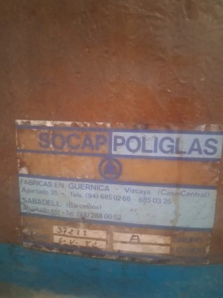 Depósito Poliéster 5000L Agua Limpia
