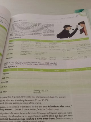 Libro de inglés  grado medio