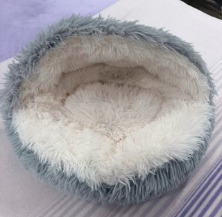 Cama para mascota con capota 50cm