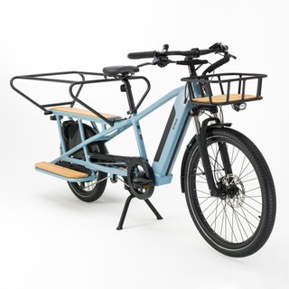 Bicicleta de carga cargobike eléctrica longtail carga