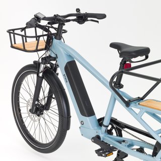 Bicicleta de carga cargobike eléctrica longtail carga