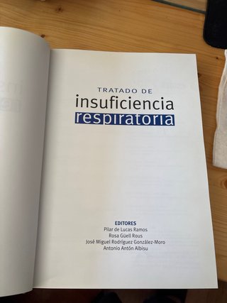 "Tratado de insuficiencia respiratoria”