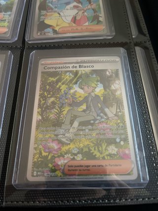Carta Pokémon Compasión de Blasco Entrenador