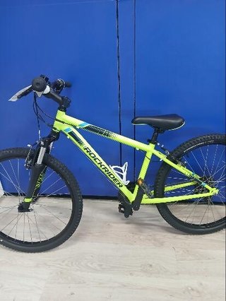 Bicicleta niños mtb 24 pulgadas Rockrider ST 500 amarillo