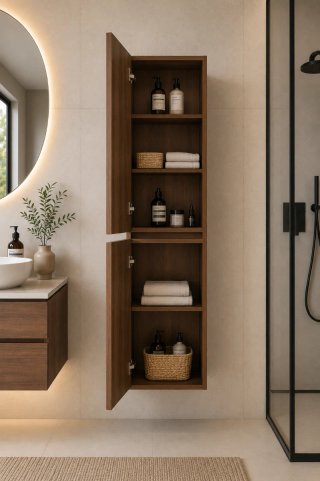 Mueble de Baños Auxiliar 2 y 1 Puerta Moderno