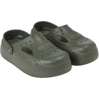 Zuecos Tommy Hilfiger Verde Militar Talla 45-46