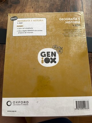 Geografia e Història, 4 ESO, Geniox