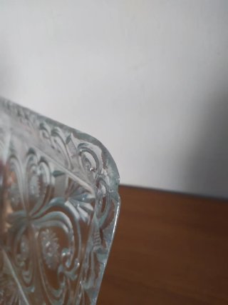 Bandeja de cristal