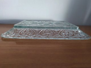 Bandeja de cristal