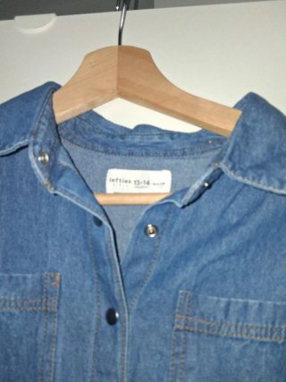 Vestido tejano azul
