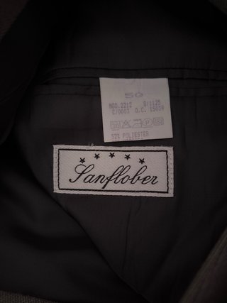 Chaqueta americana traje gris - Talla 50