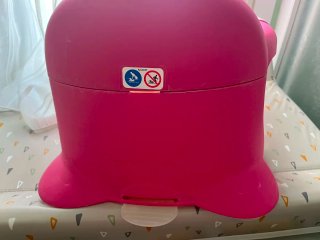Asiento bebé Smoby rosa