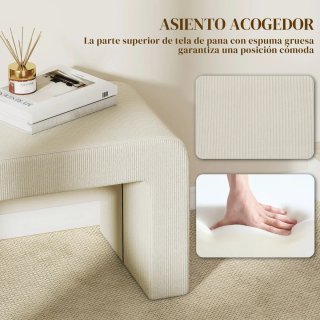 Set 3 Bancos Zapateros Beige