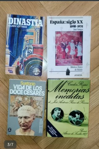 Libros variados. 3 libros 5€. Unidad 3€