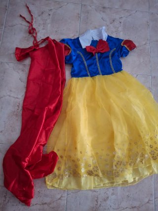 Disfraz Blancanieves 7 años