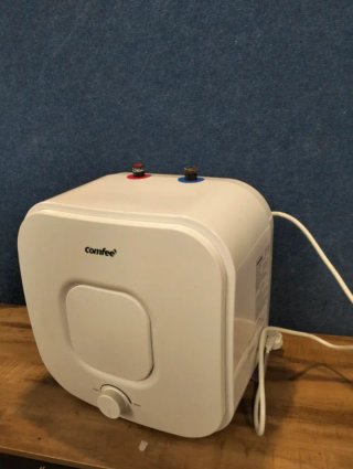 Calentador agua COMFEE 15L bajo fregadero
