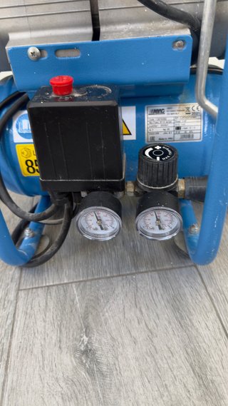 Calderín Gotele Acero Inoxidable 10L Y compresor
