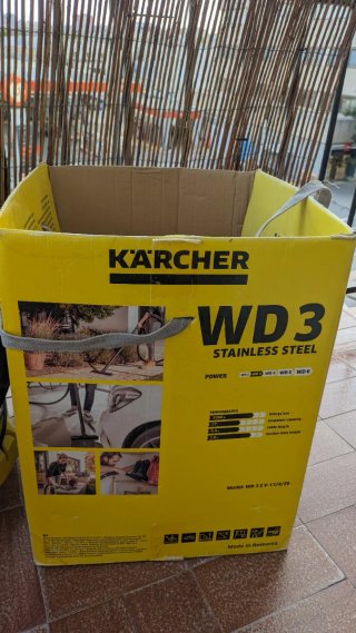 Aspiradora karcher wd3