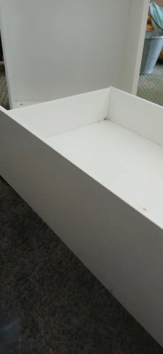 Cajonera Malm Ikea Blanca sin ruedas