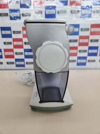 Rallador Eléctrico 150 W, Rodillo De Acero Inoxidable, Tolva De Aluminio, Recipiente Extraíble Con Tapa Frescura, Sistema De Seguridad,  Imetec Grattugissima