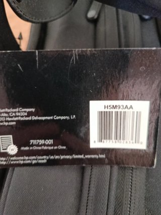 HP Business *Maletín Portátil con ruedas negro