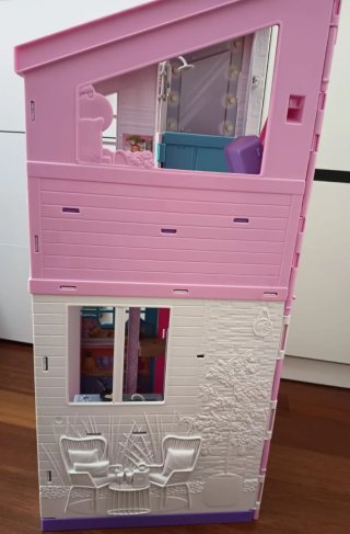 Casa Barbie Malibú Plegable 2 Pisos