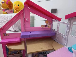 Casa Barbie Malibú Plegable 2 Pisos
