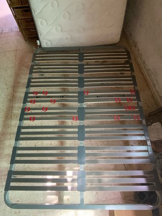 Colchón Flex con somier. 1,35x1,90.