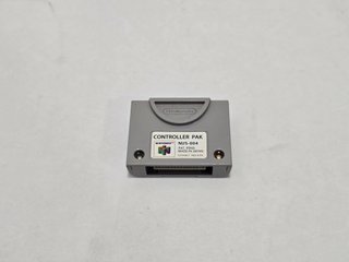 PILA NUEVA 1 Nintendo 64 Oficial Controller Pak