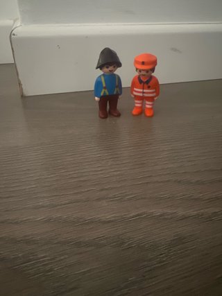 Playmobil bomberos y policía