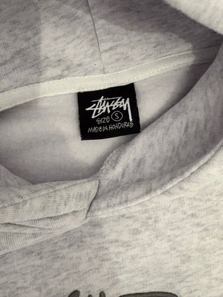 Sudadera Stussy Gris Talla S