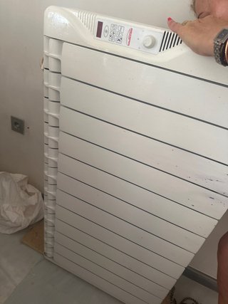 Juego de 4 Radiadores eléctrico blanco