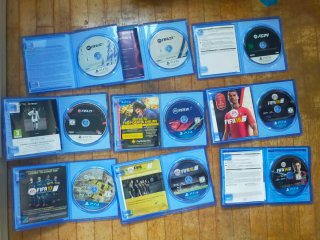 Lote 9 Giochi FIFA PS4 e PS5