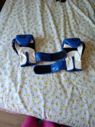 Guantes de boxeo CONG BO azules