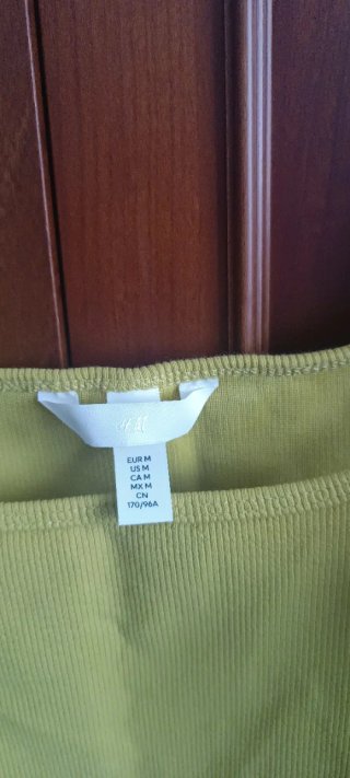 Top tirantes H&M lima Talla M