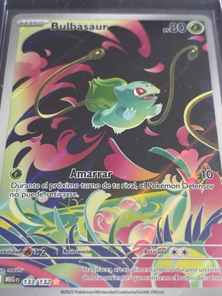 Carta Pokémon Bulbasaur Ilustración  Full Art 🇪🇸