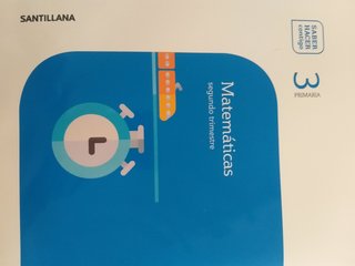 Matemáticas 3o Primaria Santillana. 3 trimestres