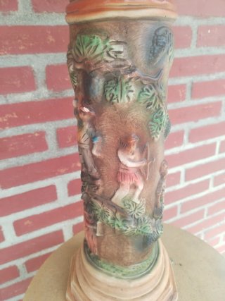 Columna decorativa estilo clásico