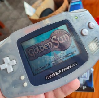 Golden Sun Game Boy Advance + Funda PET protectora
