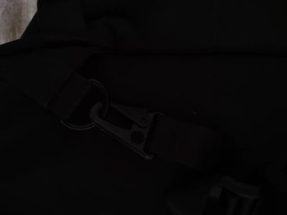 Mochila de viaje negra