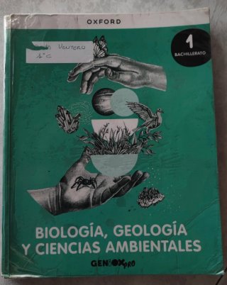 Biología, Geología y CC. Ambientales 1º Bachill...
