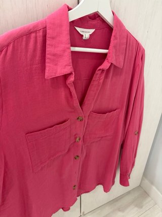 Camisa Cortefiel rosa