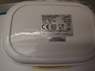 Fiambrera eléctrica con calentador