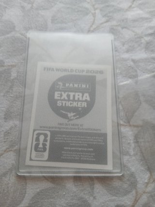 Carta Jérémy Doku Extra Sticker Dorada