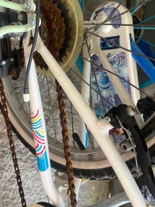 Bicicleta infantil Frozen