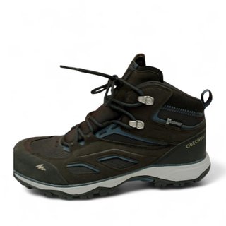 ZAPATILLAS DE MONTAÑA QUECHUA TALLA 42 100 AZUL NEGRO WATERPROOF