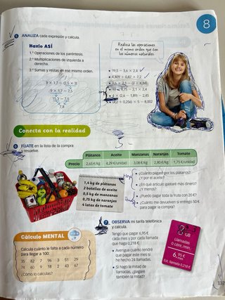 Matematicas 5* primaria ISBN 9788468071404