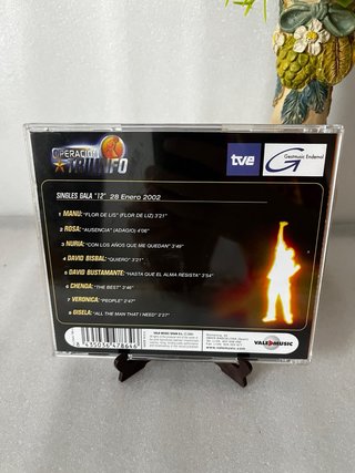 CD Operación Triunfo Edición Limitada 2002