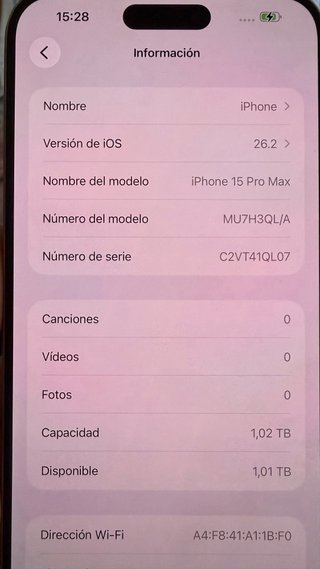 iPhone 15 Pro Max Plata