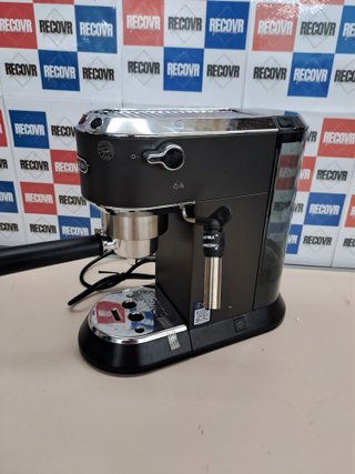 Cafetera espresso De'Longhi Dedica negra para café molido y monodosis